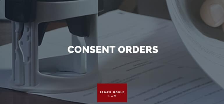 CONSENT ORDERS