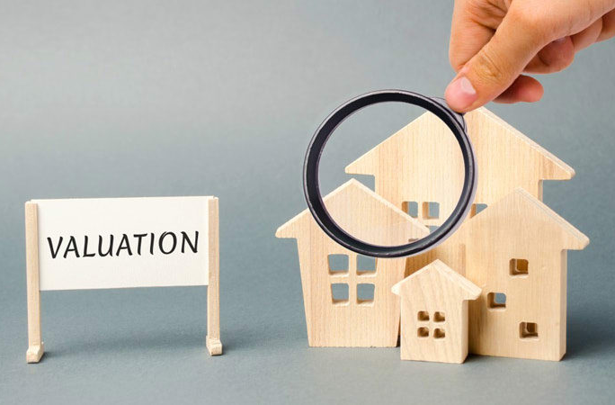 valuation of a property to determine its value