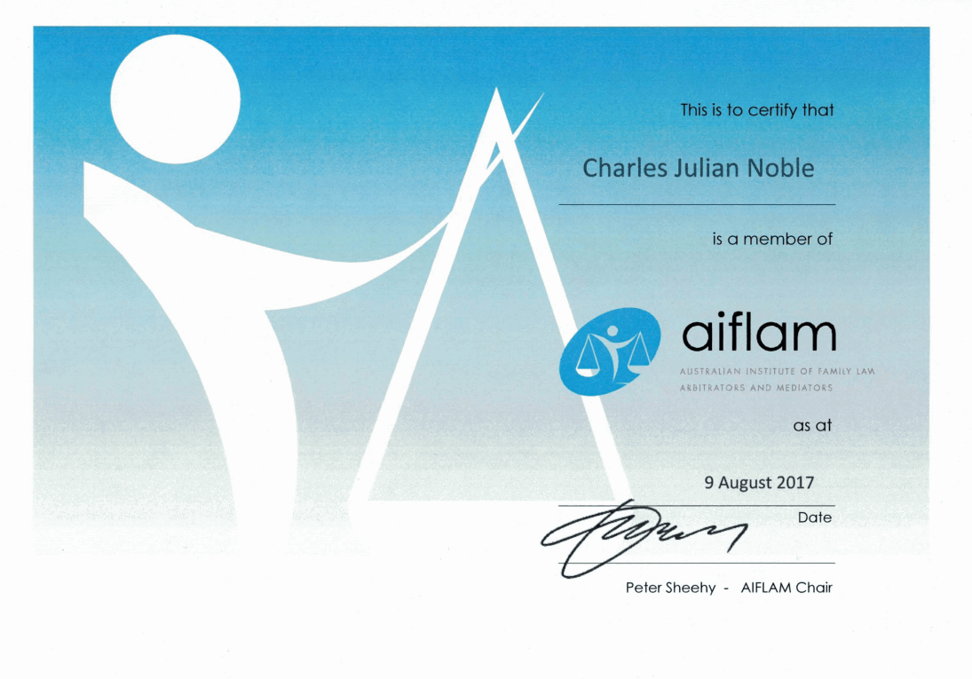 Family law arbitrators