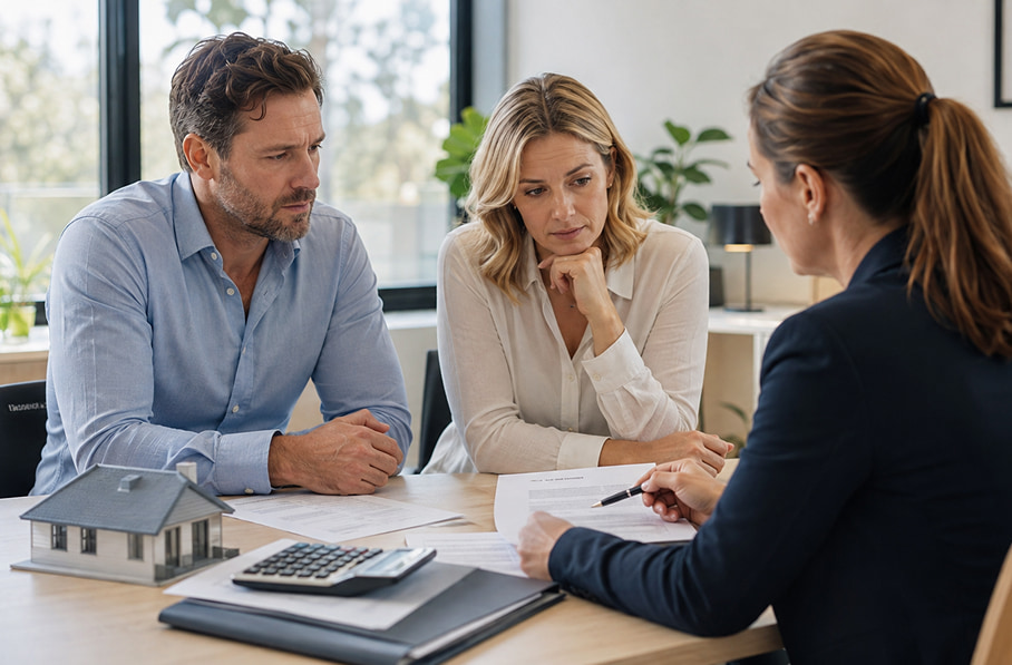 Divorce property settlement examples from a gold lotto prize