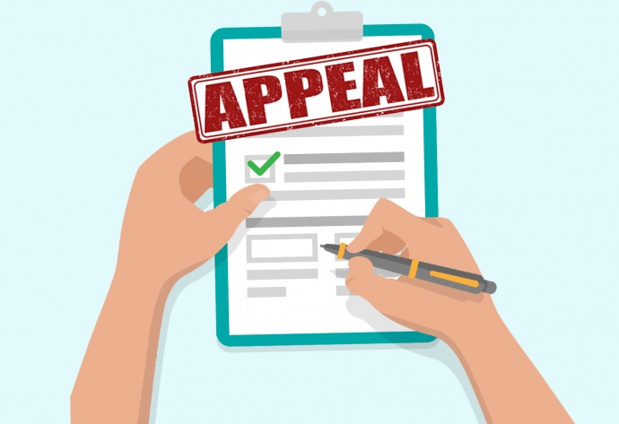 Can the protection order be appealed