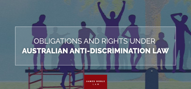 Anti Discrimination Law in Australia