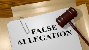 Criminal Actions and False Allegations