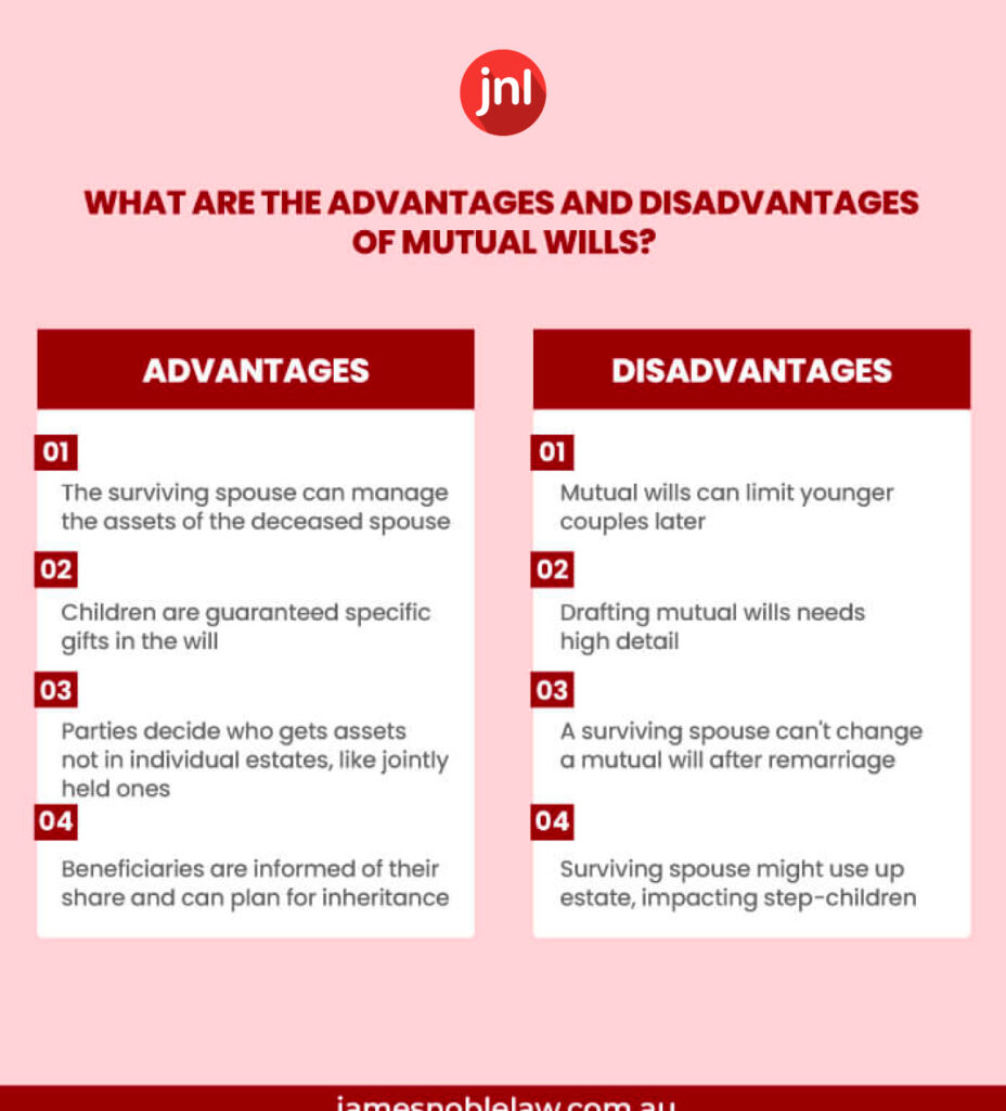 What are the advantages of Mutual Wills? 
