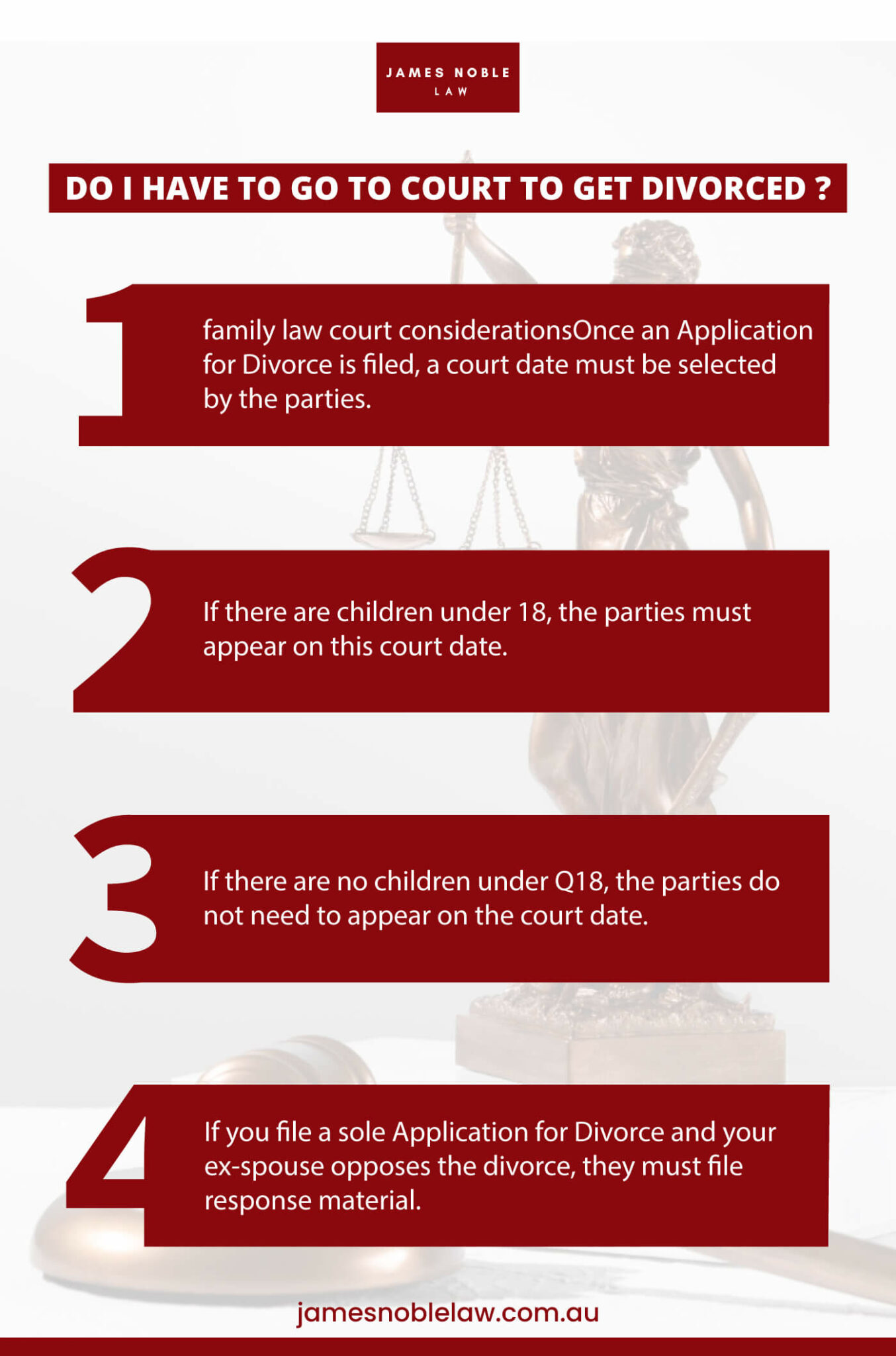 How Long Does It Take To Get A Divorce? - James Noble Law