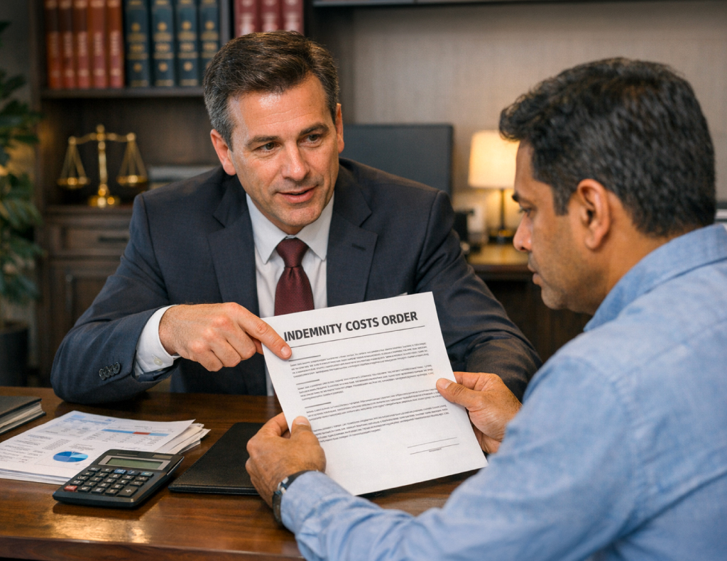 Indemnity Costs Ordered